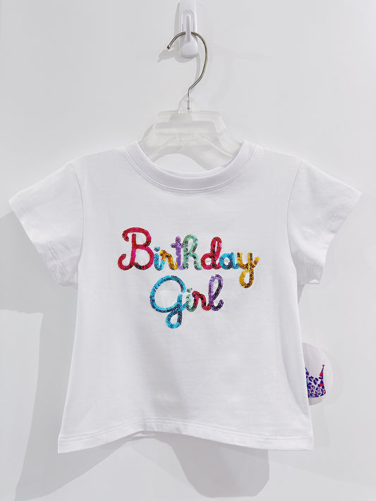 Birthday Girl Sequin Boxy Top