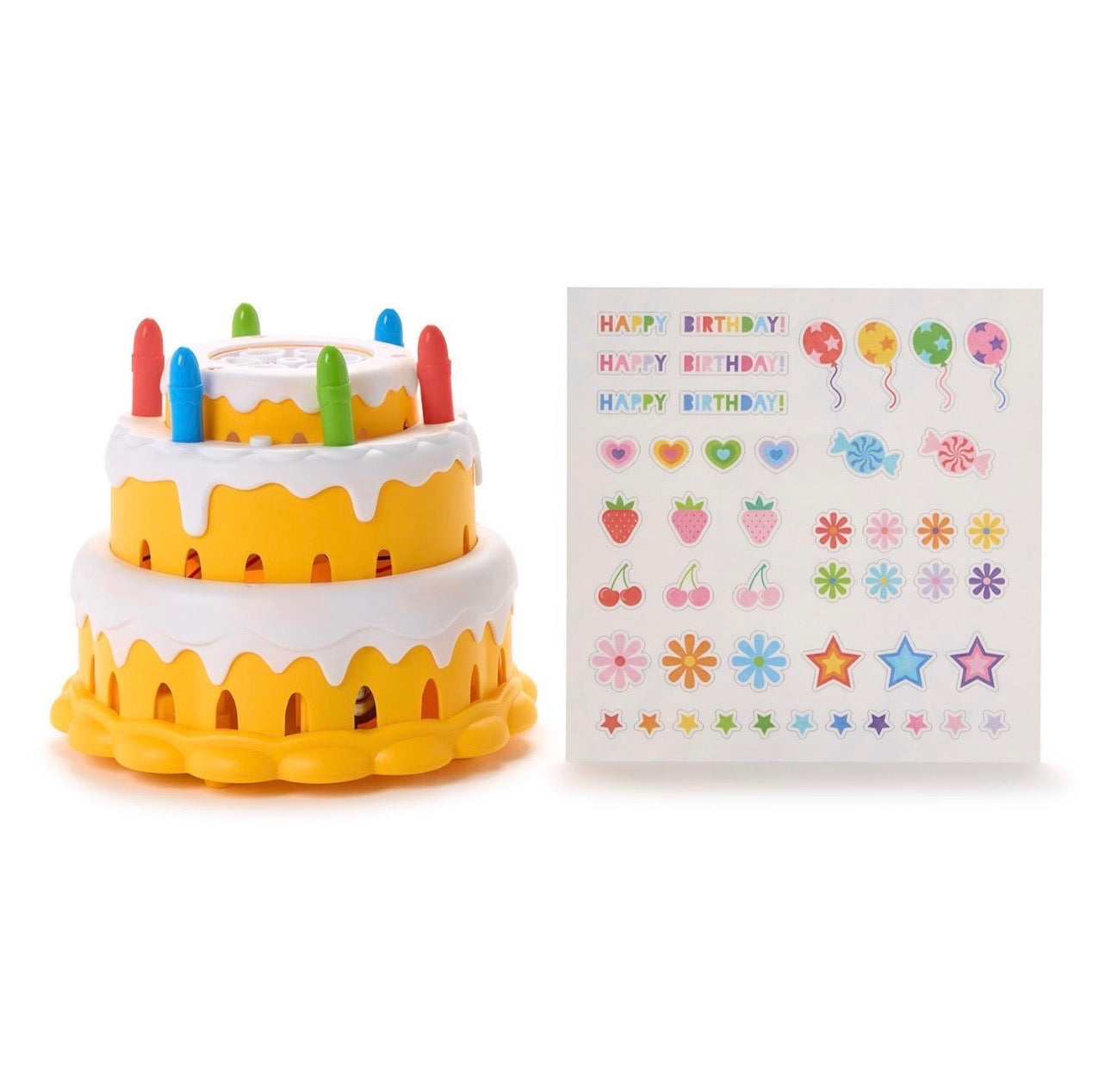 Light Up Birthday Cake Bubble Maker