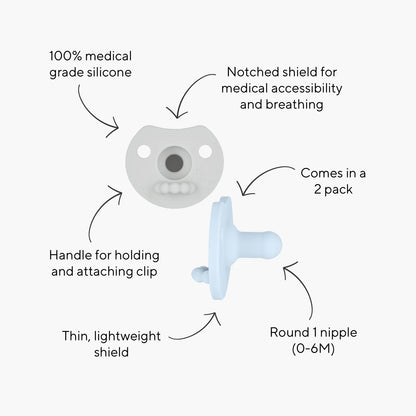 Cutie Pat Light 2PK 0-6M