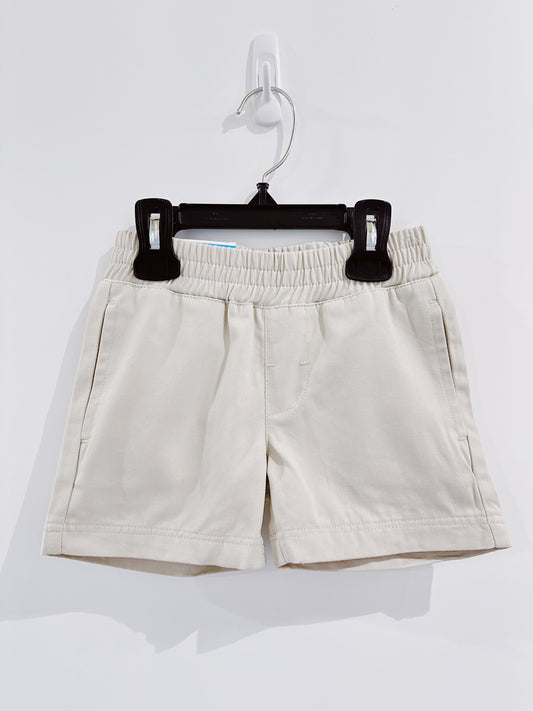 Pull On Khaki Twill Short