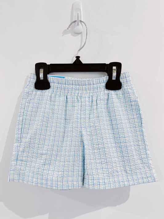 Pull On Laurel Seersucker Short