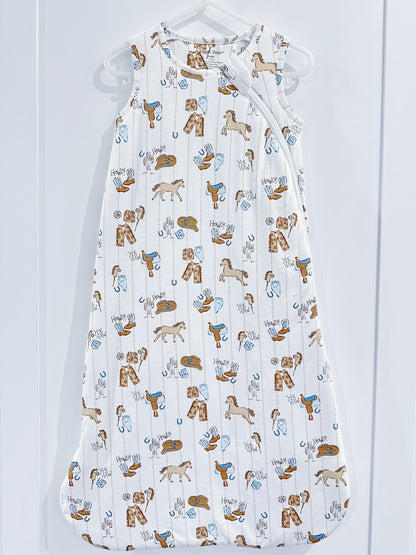 Cowboy Nursey Sleep Bag