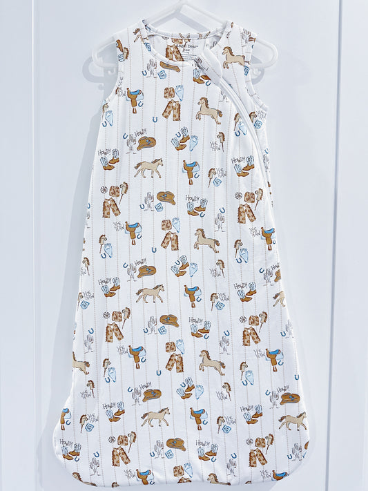 Cowboy Nursey Sleep Bag