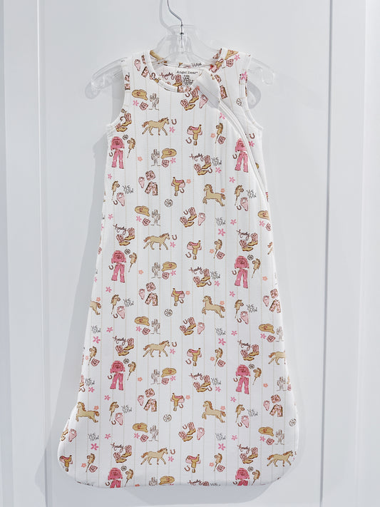 Cowgirl Nursey Sleep Bag