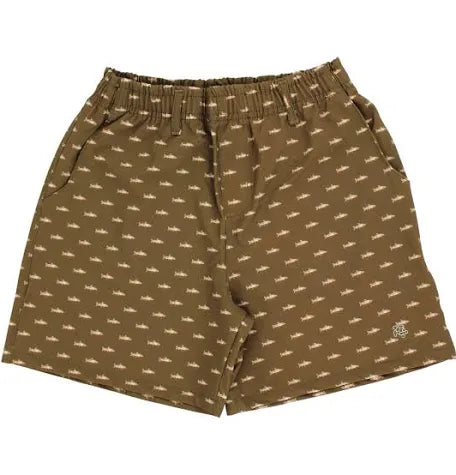 J. Bailey Fish Print Performance Short