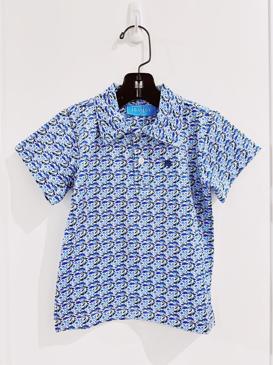 Blue Shark Performance S/S Polo