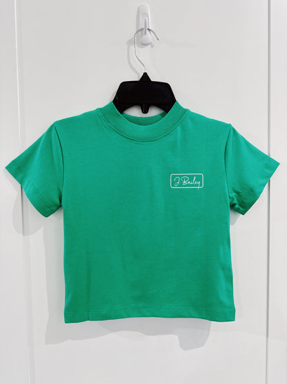 Green Sailboat S/S Logo Tee