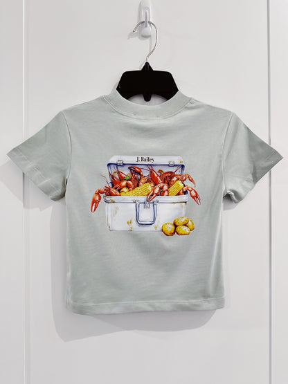 Pistachio Crab Boil S/S Logo Tee