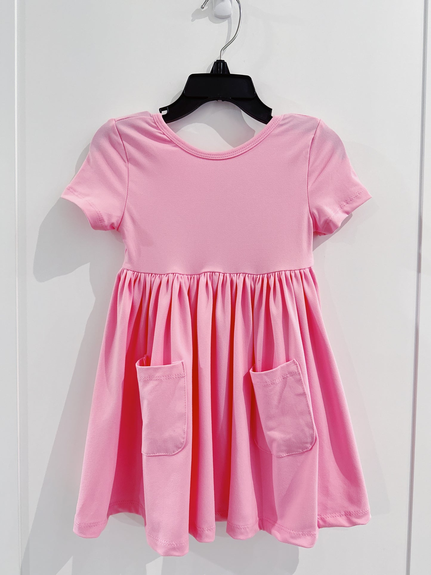 Bubblegum Pink Twirl Dress