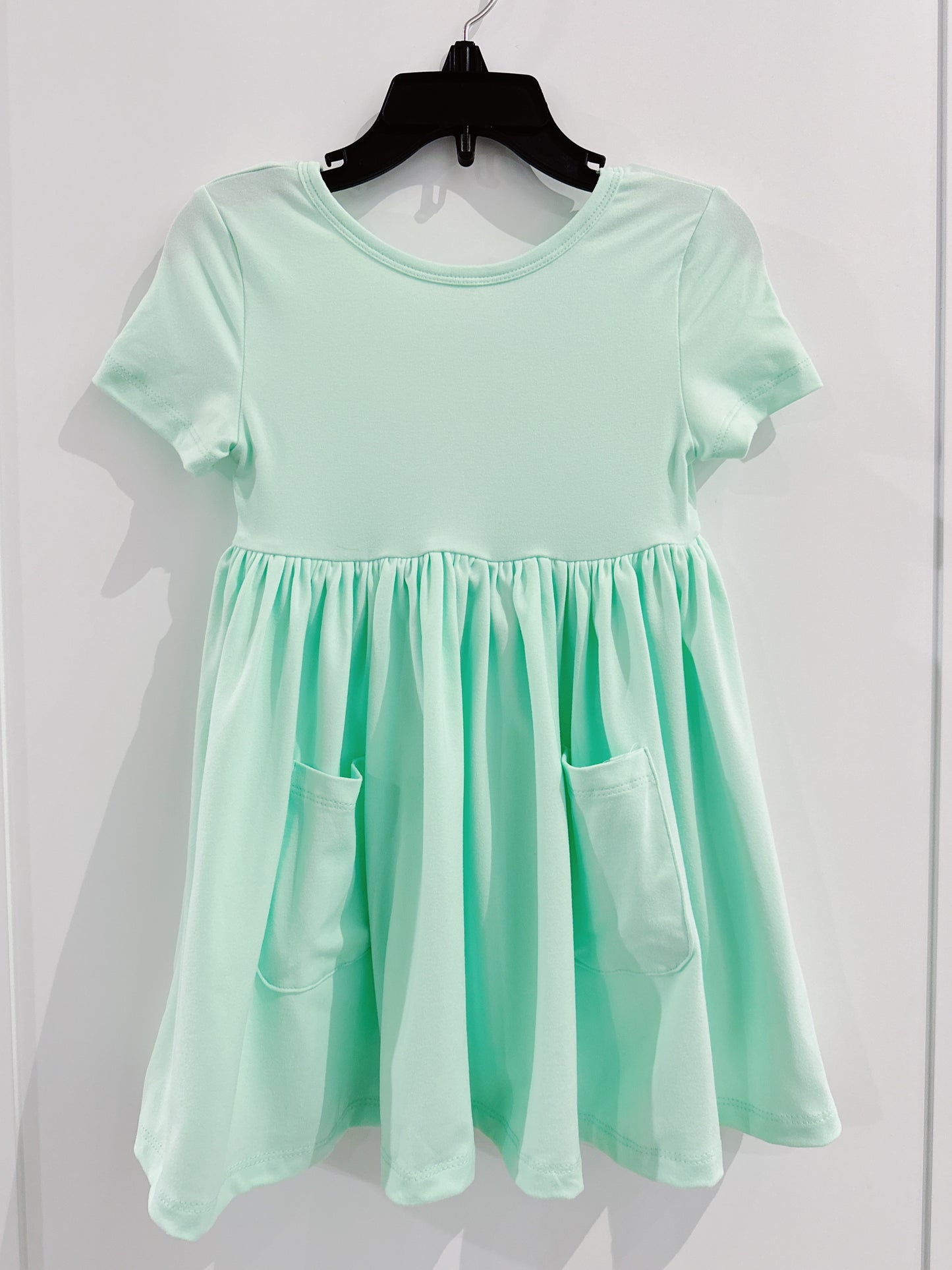 Pastel Green Twirl Dress