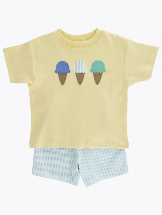 Sundae Funday Boys Short Set