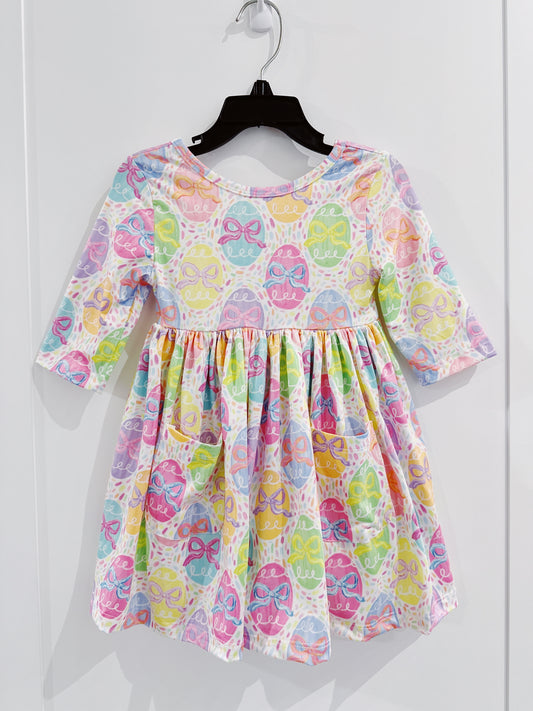 Egg-stra Twirl Dress