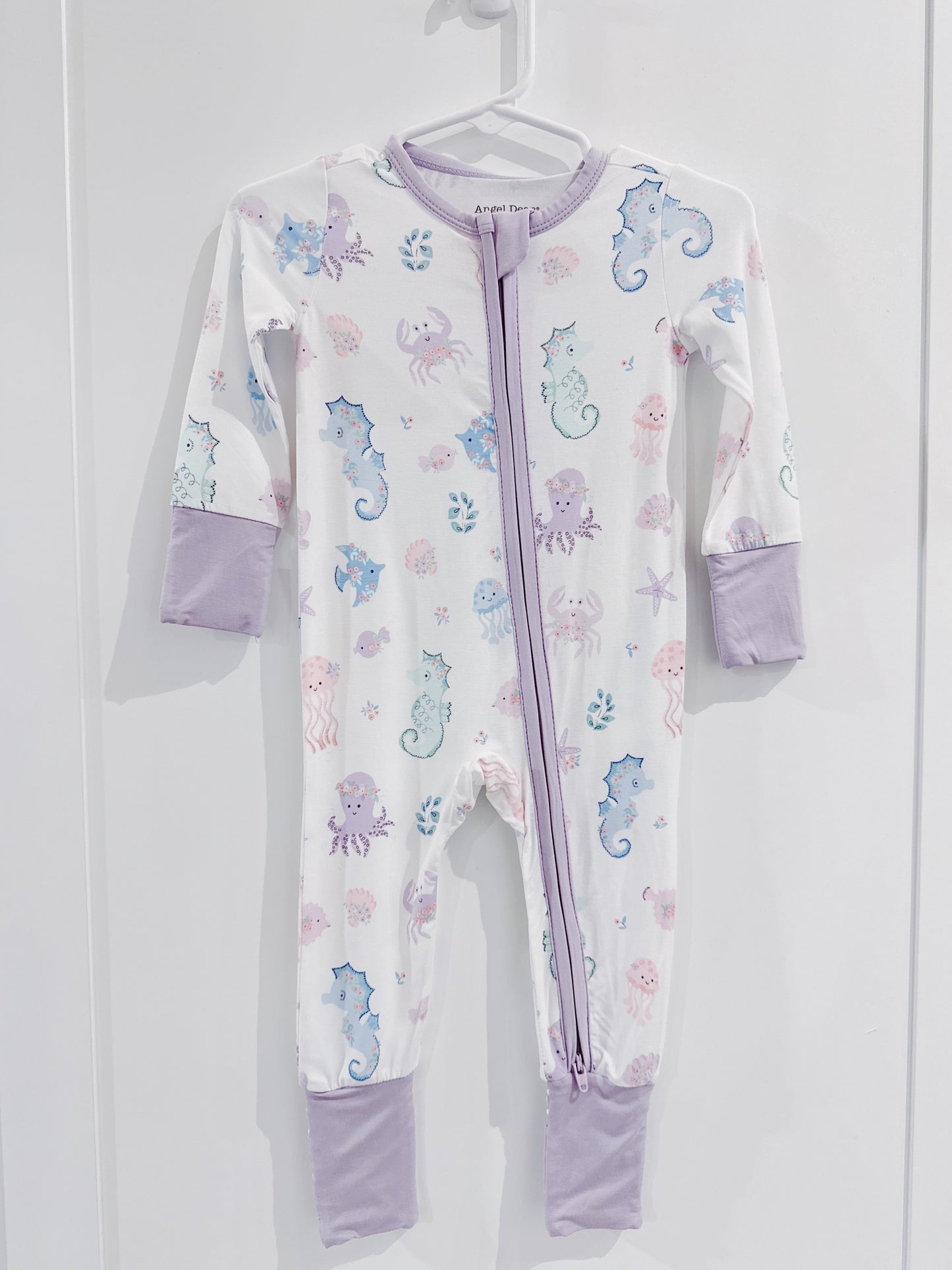 Floral Sea Creatures Convertible Romper