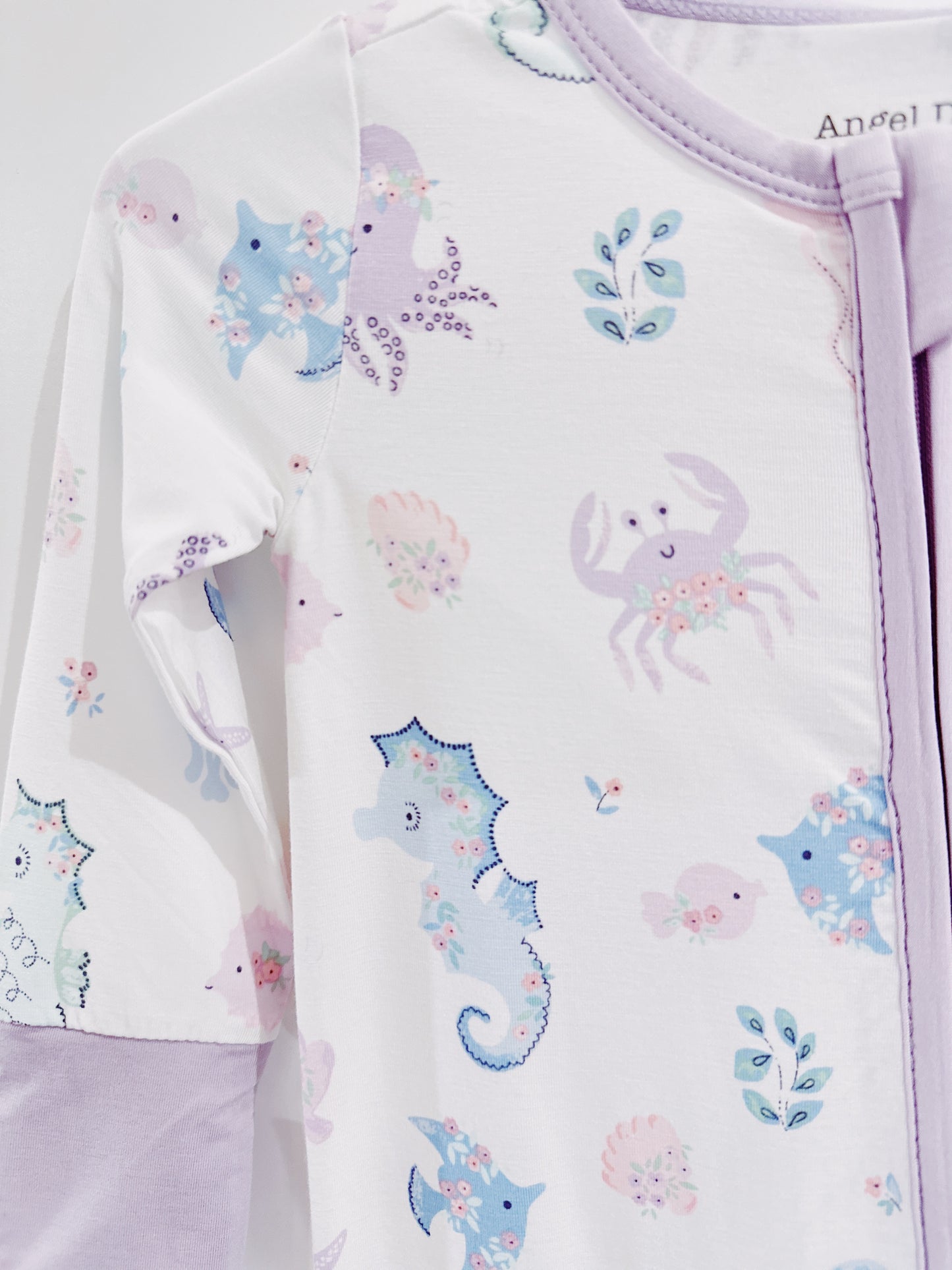 Floral Sea Creatures Convertible Romper