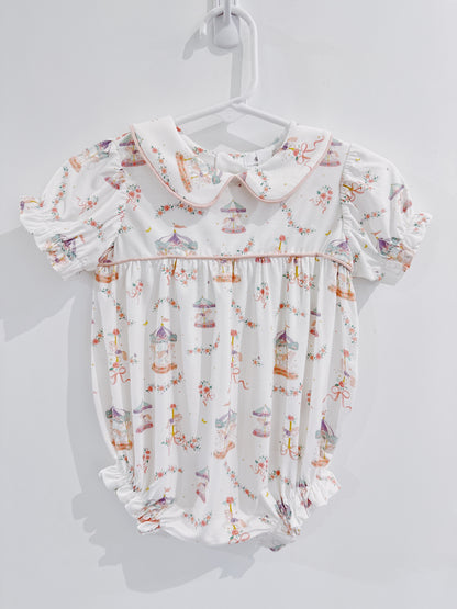 Carousel Bows Puff Sleeve Bubble