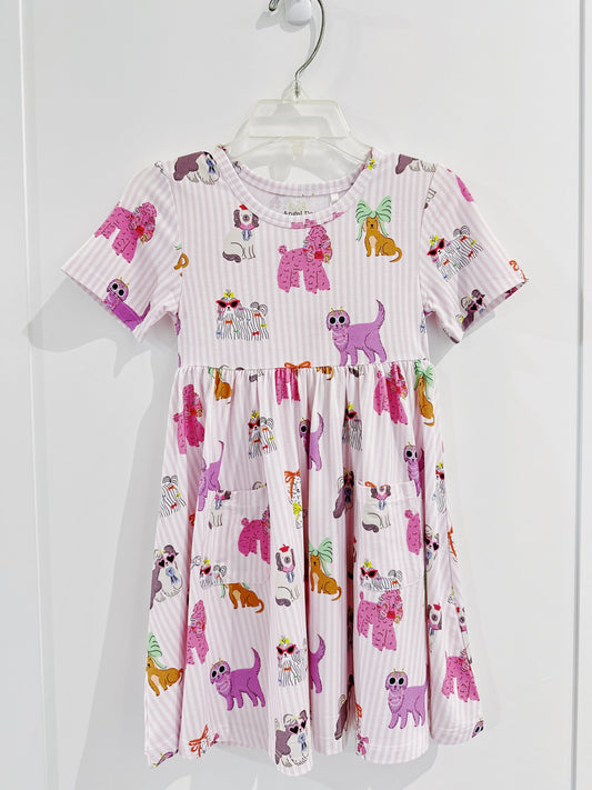 Fancy Dogs Twirl Dress with Shorties