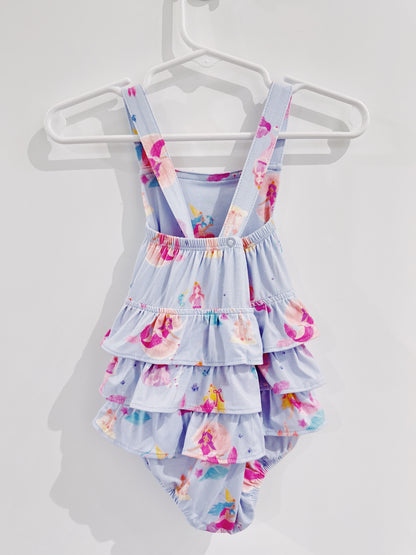 Mermaid Princesses Ruffle Sunsuit