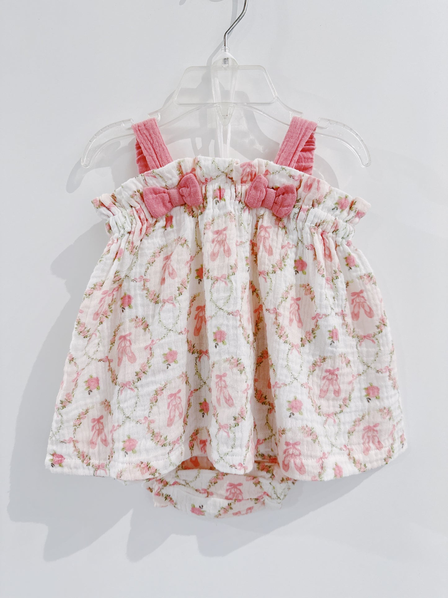 Cameo Ballet Shoes Ruffle Bloomer Set