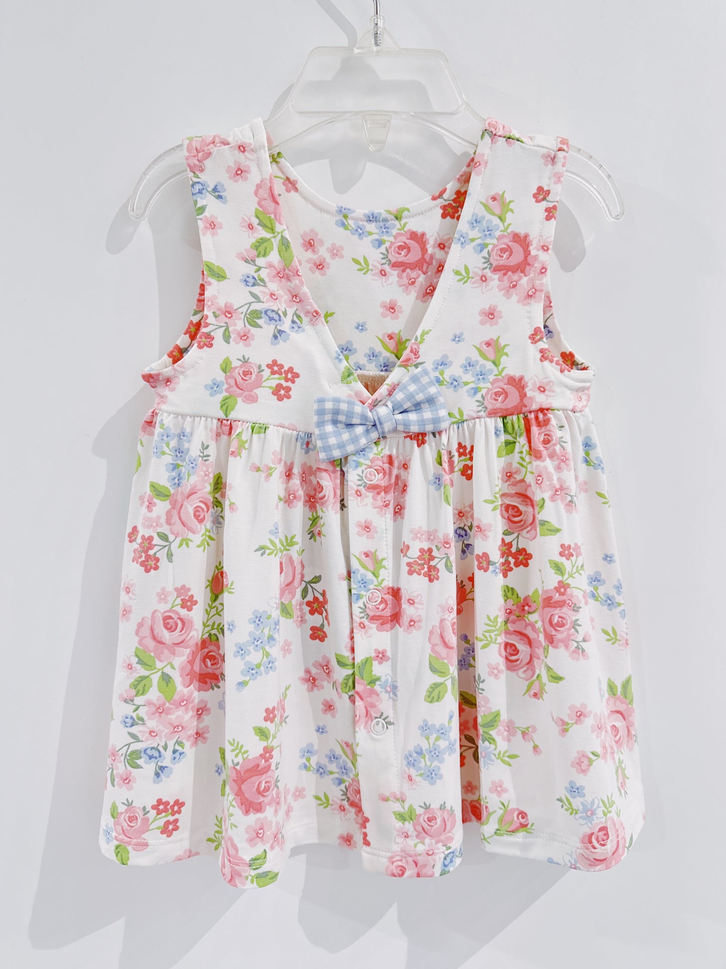 Cute Little Roses Dress with Bloomers