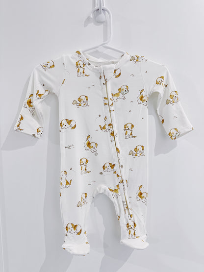 Explorer Puppy 2 Way Zipper Footie