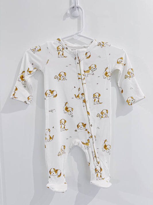 Explorer Puppy 2 Way Zipper Footie