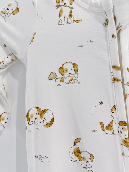 Explorer Puppy 2 Way Zipper Footie