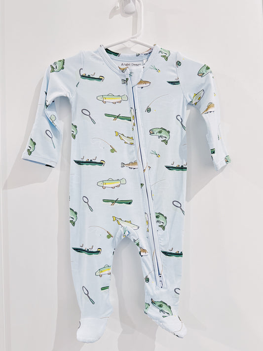 Fishing 2 Way Zipper Footie