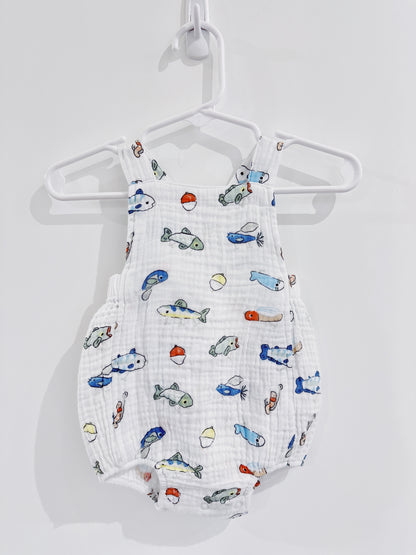 Fishing Lures Retro Sunsuit