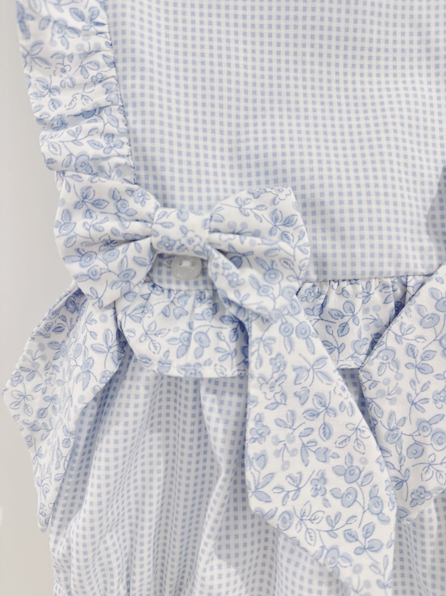 Blue Blooms Girl Bubble