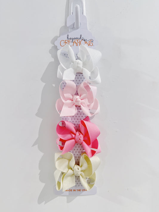 4 Pack 3" Bows