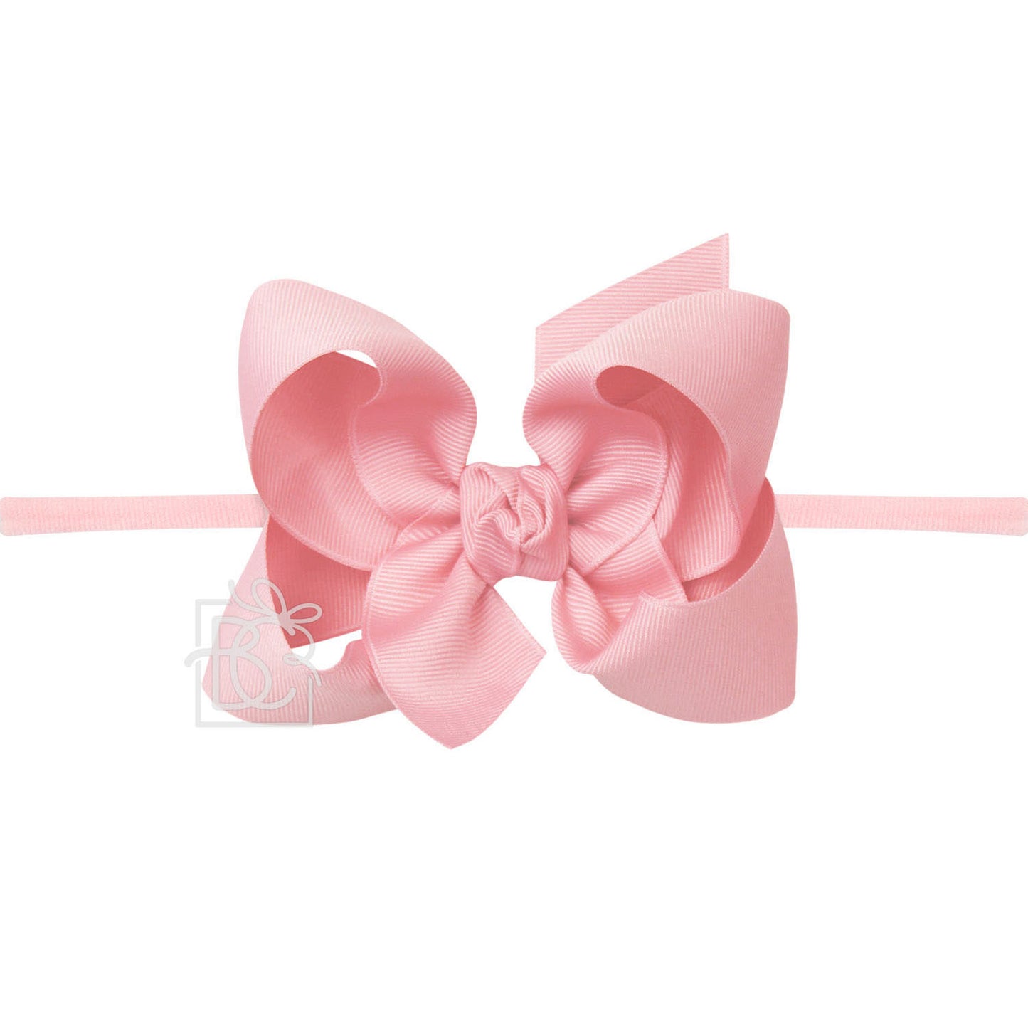 4.5" Large Bow on 1/4" Pantyhose Headband