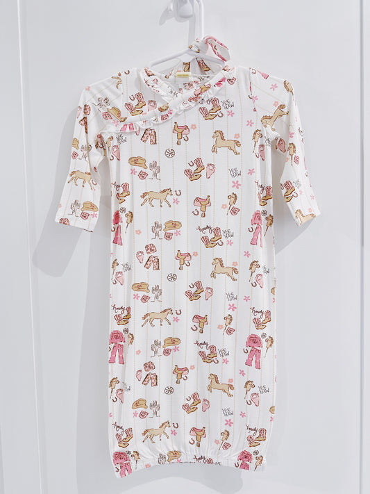 Cowgirl Gown with Hat