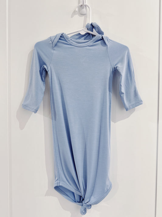 Blue Fog Gown with Hat