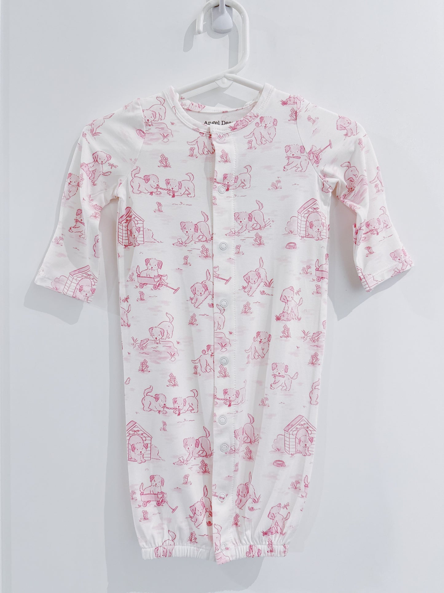 Pink Puppy Toile Converter Gown