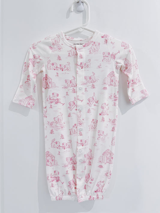 Pink Puppy Toile Converter Gown
