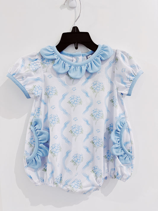 Blue Hydrangea Bubble