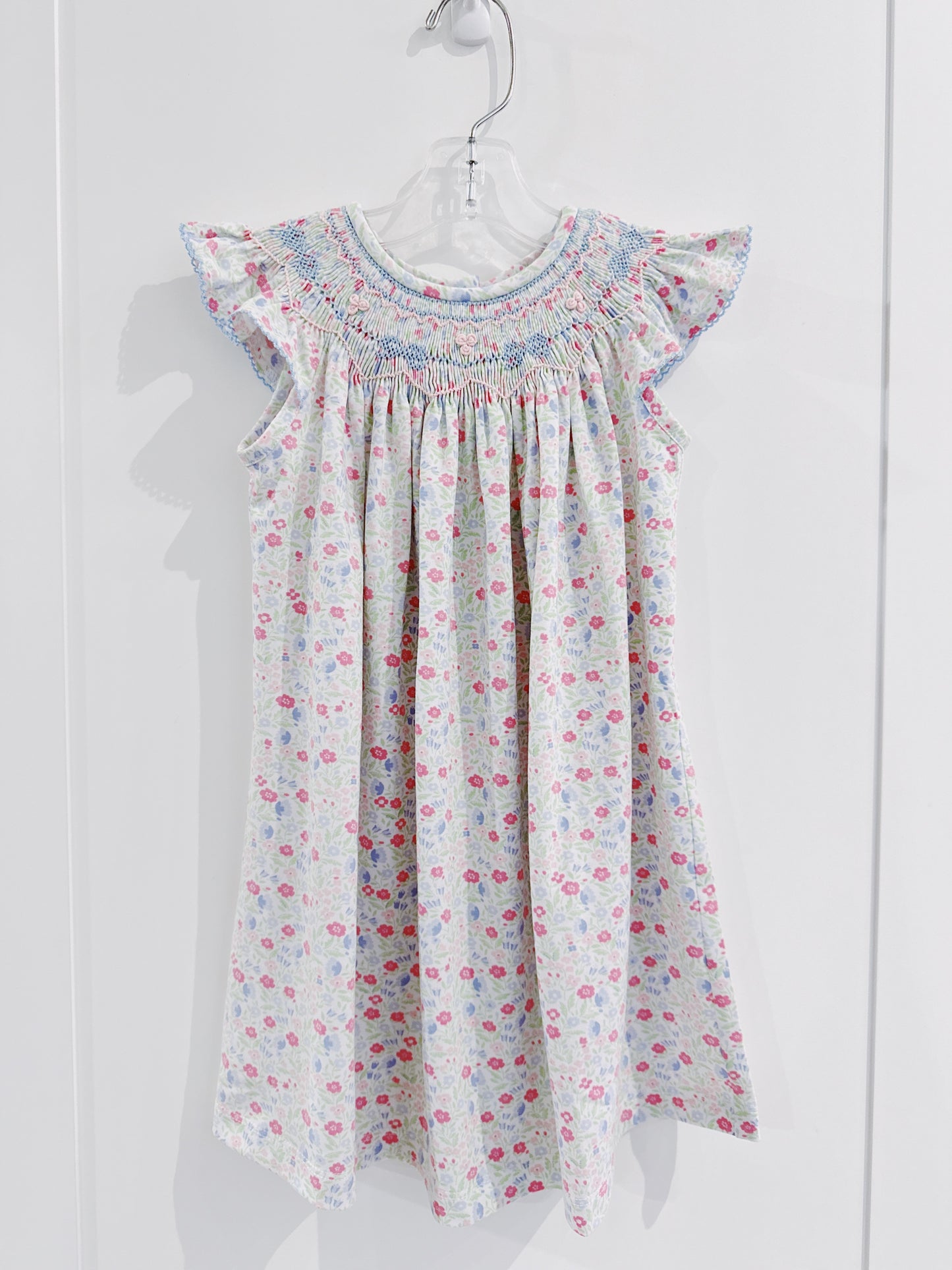 In Full Bloom Smocked Geo Bishop