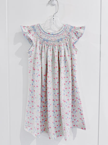 In Full Bloom Smocked Geo Bishop