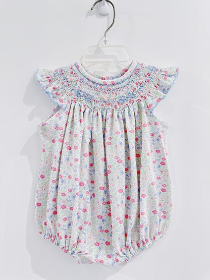 In Full Bloom Smocked Geo Bubble