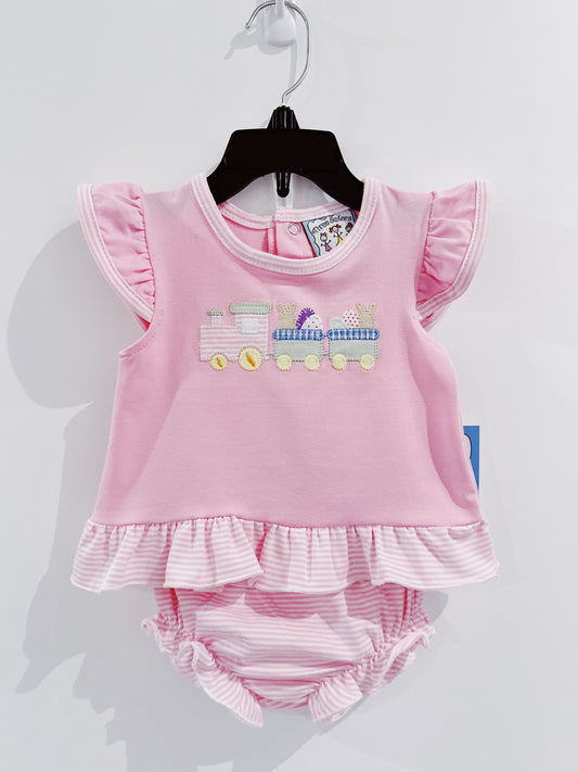 Easter Train Bloomer Set