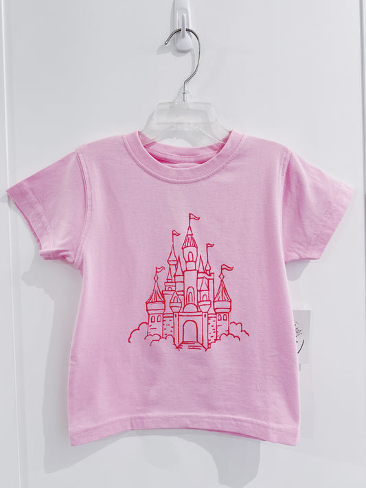 Light Pink Castle Tee