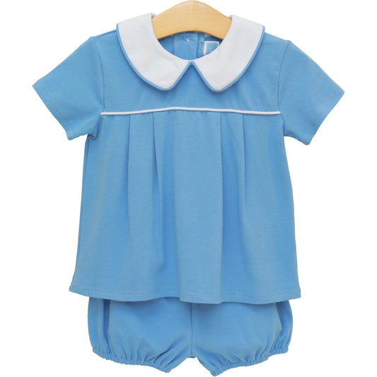 Cornflower Blue Beckham Bloomer Set