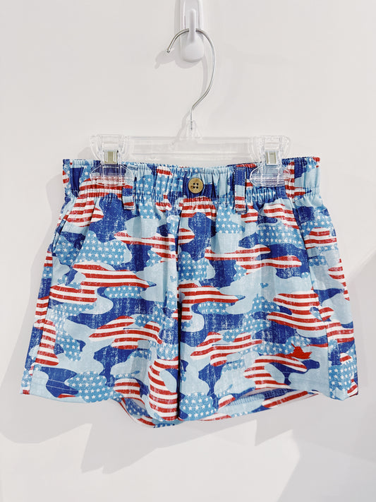 USA Camo Performance Play Short