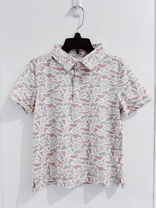 Whitetail Camo Polo