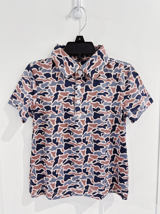 River Camo Polo