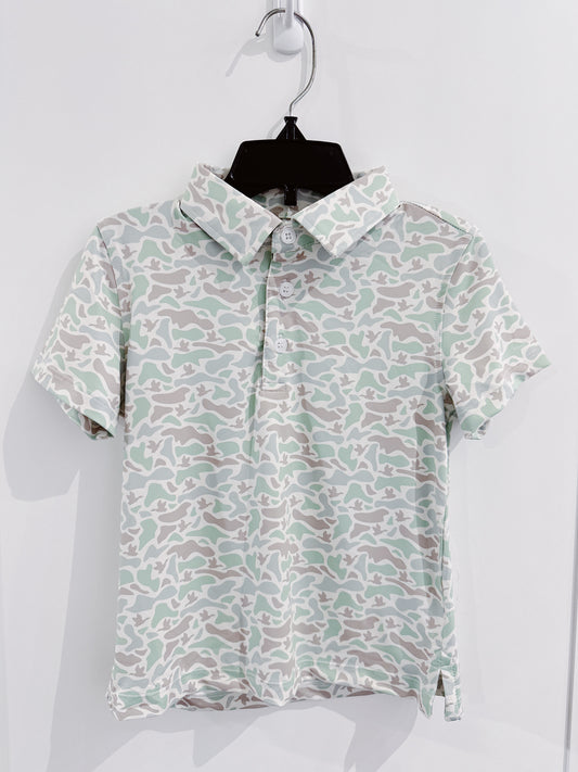Marsh Camo Polo
