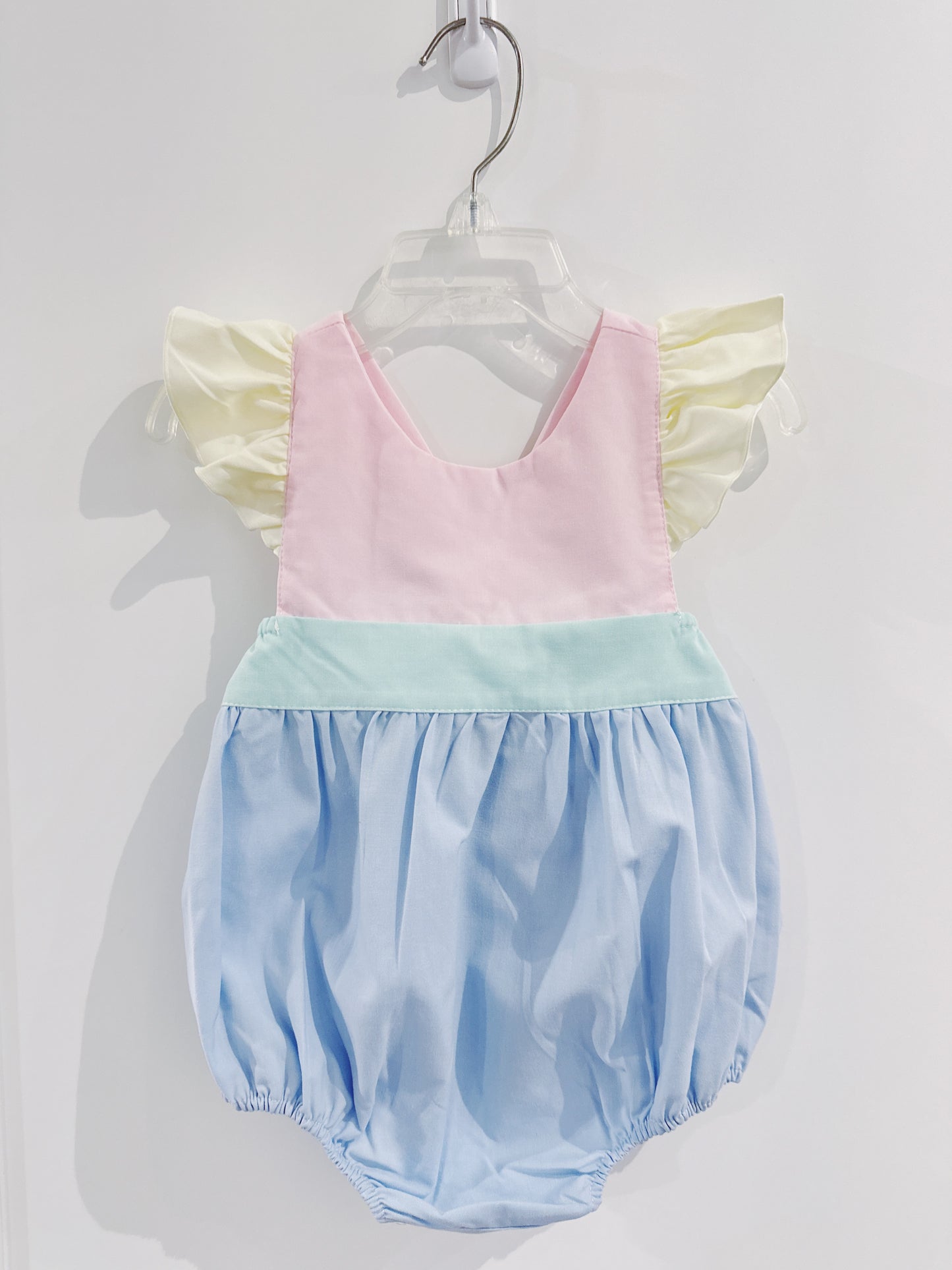 Colorblock Bow Back Bubble