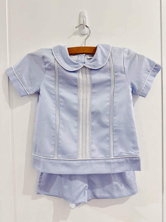 Blue David Short Set