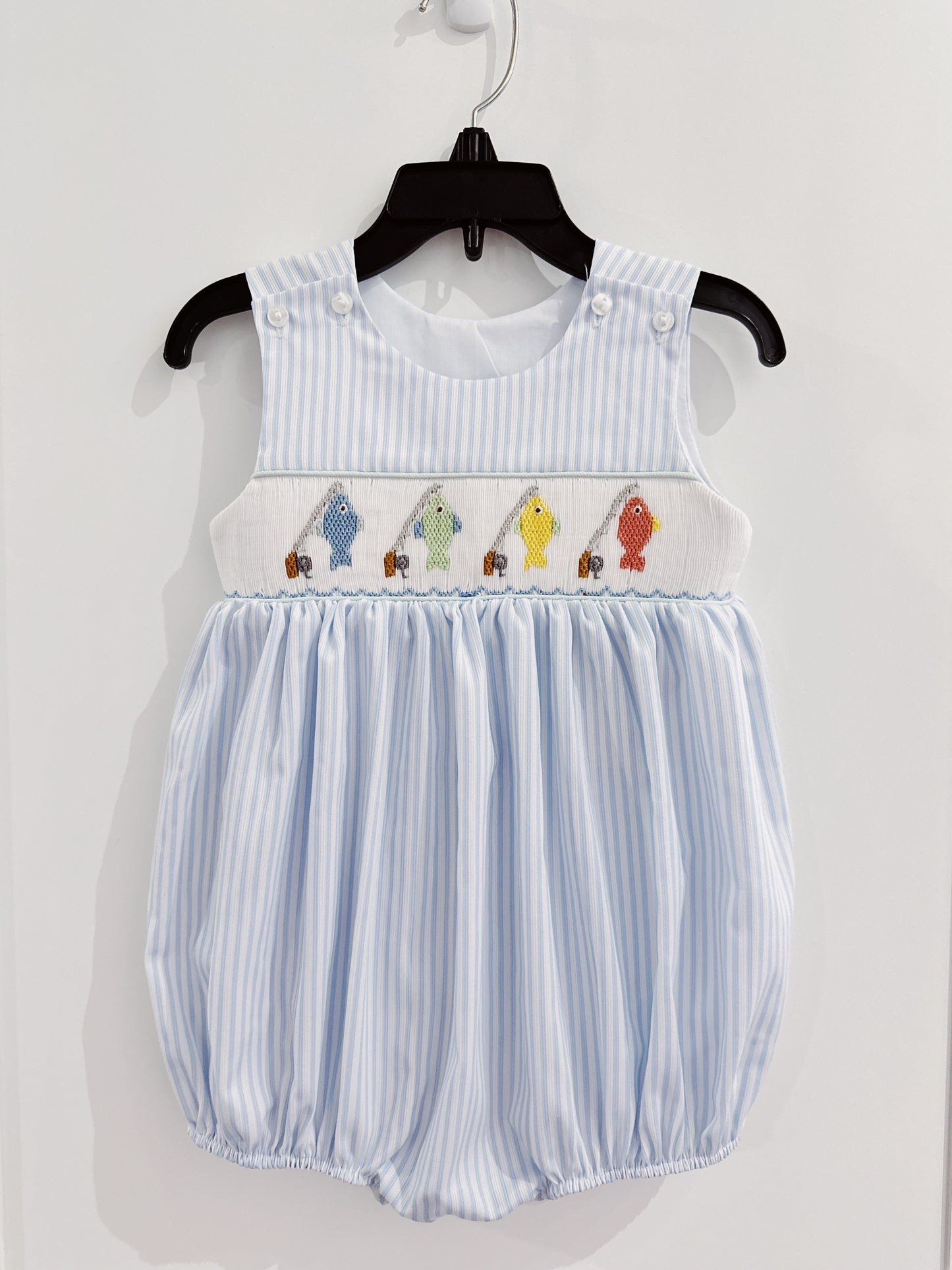 Go Fish Smocked Bubble
