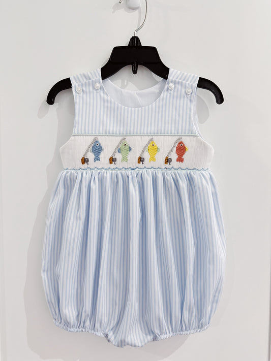 Go Fish Smocked Bubble